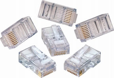 LEVITON Leviton Mfg Co 632-47613-EZR Cat5e RJ45 Connector 10 Pack