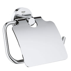 GROHE 40 367 000 Essentials Toilet Paper Holder w/Cover Chrome