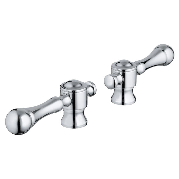 GROHE 18 244 000 Bridgeford Lever Handles Starlight Chrome