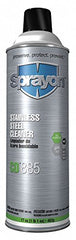 Sprayon SC0885000 CD885 Stainless Steel Cleaner 17 oz Aerosol Can Lemon Scent