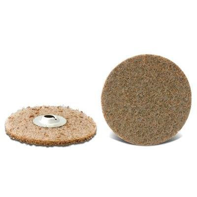 CGW Abrasives 59612 Premium Non-Woven Abrasive Quick-Change Disc 2 in Dia Disc 180/240 Grit