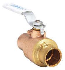 Apollo Valves 77CLF24501A 1 in. Bronze Full Port Solder 600# Ball Valve