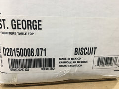 DXV D20150008.071 St. George Furniture Lavatory - Biscuit