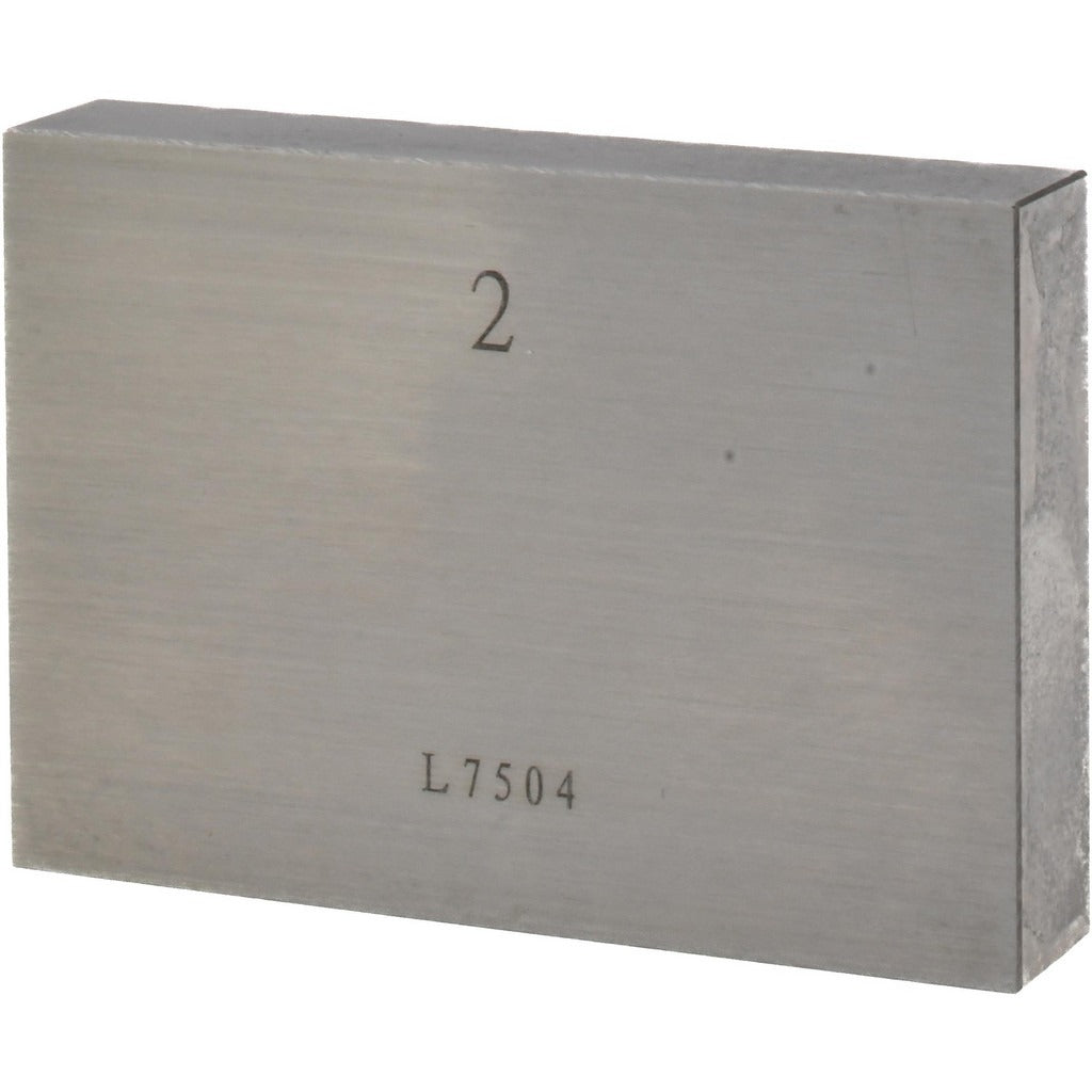 VALUE COLLECTION Value Collection 630-22006 Steel Gage Block 2 in Grade 0