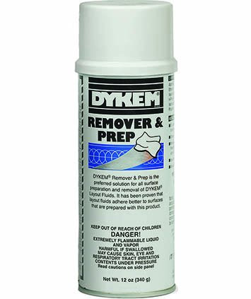 Dykem 82038 Layout Fluid Remover and Prep 12 Oz Net