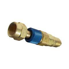 Western Enterprises QDB33 Quick Connect Regulator-to-Hose Brass Plug Socket Inert Gas