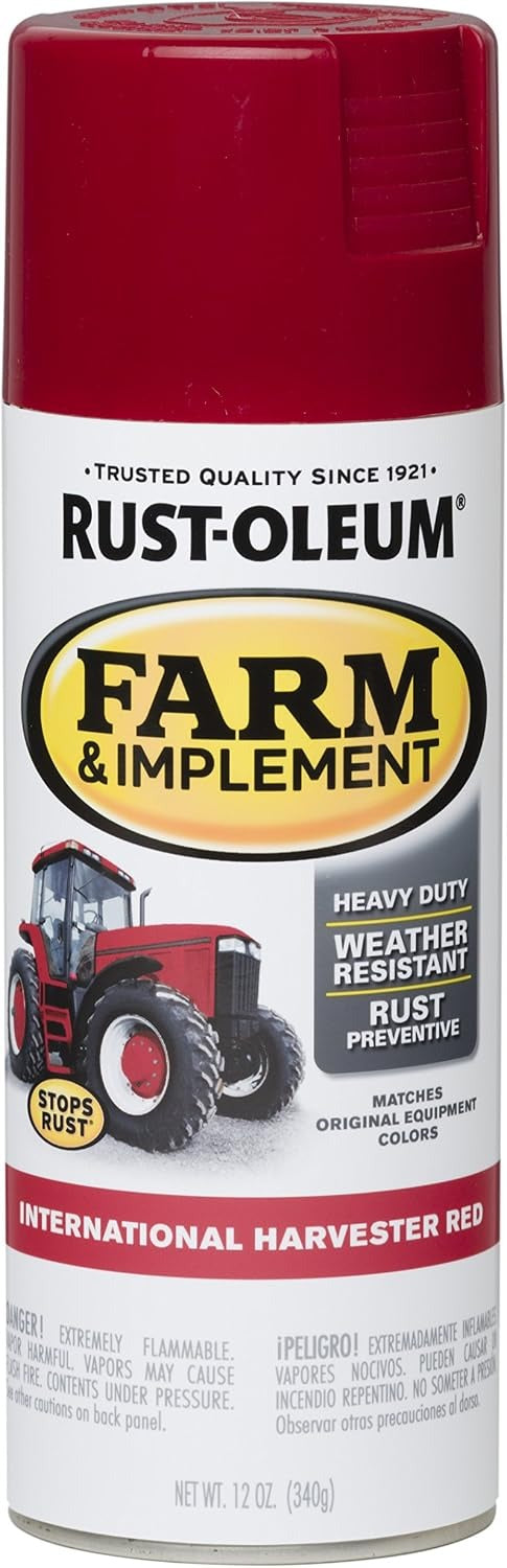 RUST-OLEUM Rust-Oleum 280127 Farm & Implement Spray Paint 12 oz