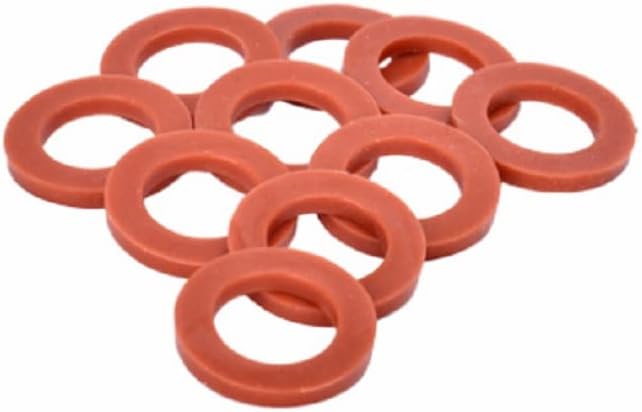 RWC Rwc 70145 Red Rubber Hose Washer 10 Pack