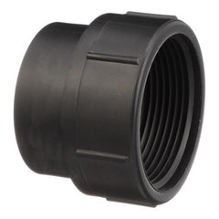 Charlotte Pipe ABS001050600 Plastic Adaptor, 1-1/2 inch x 1-1/2 inch, Spigot x Female NPT Thread, Schedule 40