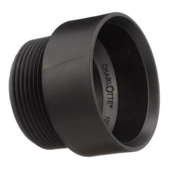 Charlotte Pipe ABS001090800 Plastic Adaptor 1-1/2 Inch x 1-1/2 Inch Male NPT Thread x Hub Schedule 40