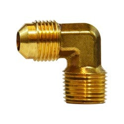 MIDLAND INDUSTRIES Midland Industries 10294UL 90 Deg Male Elbow Brass Fitting
