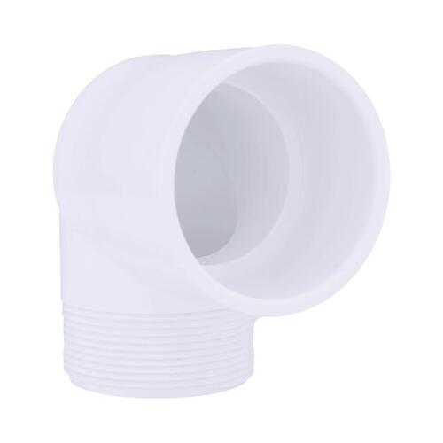 Charlotte Pipe PVC023061600 Plastic Elbow 90 Degree 2 inch x 2 inch