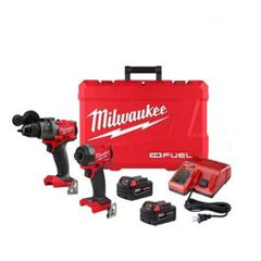 Milwaukee 3697-22 M18 Fuel 2-Tool Combo Kit with Batteries and Charger