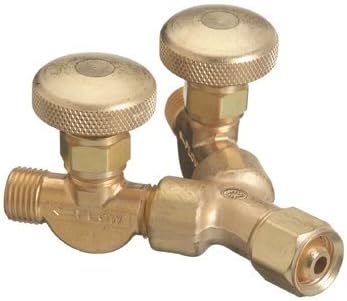 Western Enterprises 111 Valved Y Connections 200 psig Brass B-Size