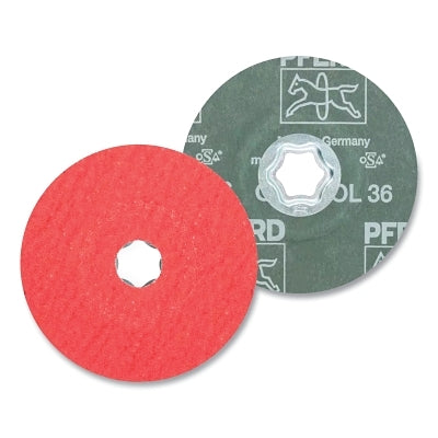 Pferd 40726 Combiclick Fiber Disc Ceramic Oxide CO-COOL 36 Grit 4-1/2 In