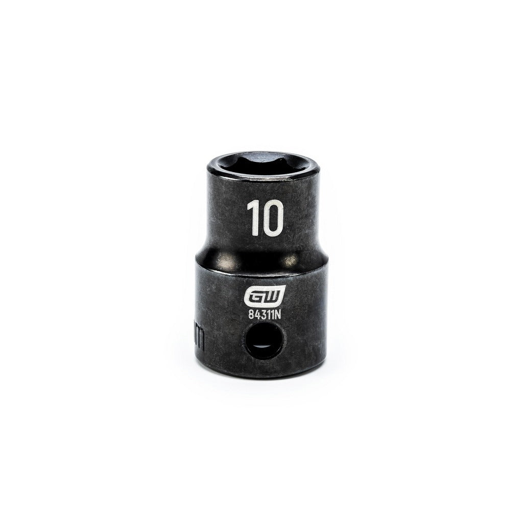 GEARWRENCH Gearwrench 84311N Impact Socket 3/8 in Drive 10mm 6-point