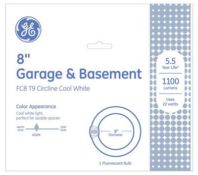 GE G E Lighting 33774 22W Circline Fluorescent Tube 4150K
