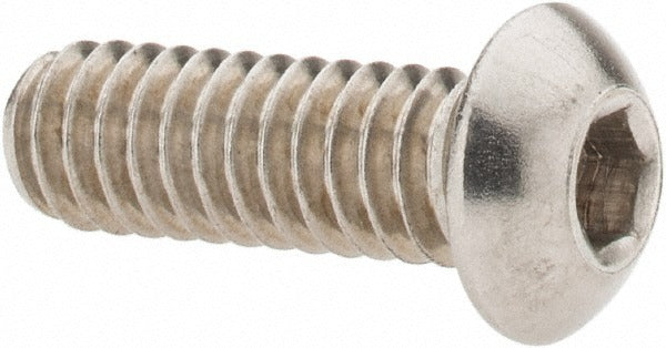 VALUE COLLECTION Value Collection 242296 Button Cap Screw 1/4-20 3/4 in 18-8 Ss