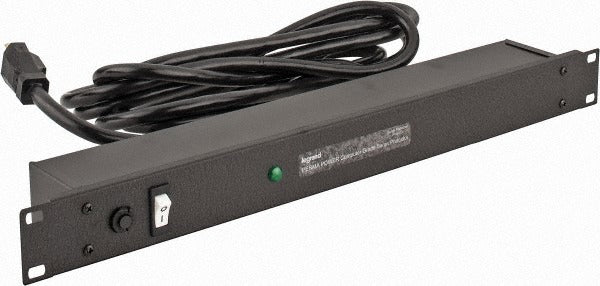 WIREMOLD Wiremold R5BZ20-15 Power Outlet Strip 6-outlet Rack Mount
