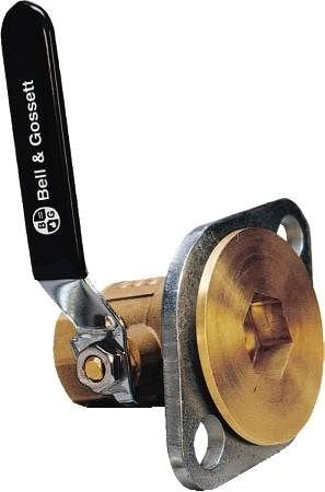 Bell & Gossett 101241LF Isolation Ball Valve and A Companion Flange for Circulators