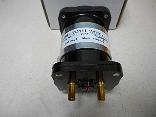 White-Rodgers 586-314111 Solenoid SPDT 24VDC Isolated Coil Normally Open Continuous Contact Rating 200 Amps Inrush 600 Amps