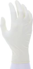 MCR Safety 5055XL SensaGuard Industrial Grade Latex Double Chlorinated Powder-Free Disposable Gloves, Natural, X-Large, Pack of 100