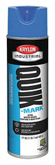 Krylon A03903004 Quik-Mark Water-Based Inverted Marking Paint APWA Blue