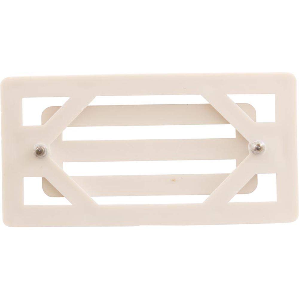 Waterway Plastics 640-3000 2 x 4 3-Bar Grate and Frame