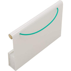 Custom Molded Products 25141-350-000 Skimmer Weir Replacement 7-5/8 Inches White