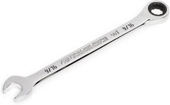 GEARWRENCH 86946 9/16 Inch 4 Degree Swing Arch 12 Point Ratcheting Combination Wrench