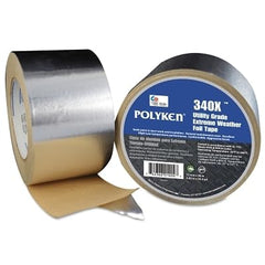 Polyken 1283419 340X Utility Extreme Weather Foil Tape 72 mm X 46 m