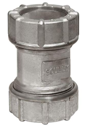 Scully AF-251 1-1/4 Inch Sculclamp Compression Pipe Coupling