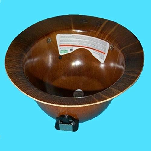 MSA 460389 Skullgard Full Brim Hard Hat Phenolic Resin Up to 350F