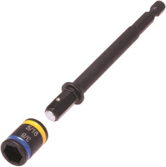 Malco MSHMLC1 5/16 & 3/8 x 4 Dual Sided Hex Driver Cleanable Reversible Magnetic