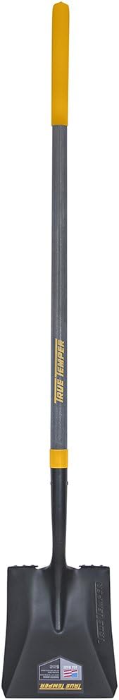 True Temper 2585700 Square Point Transfer Shovel, Long Handle, 45 Inches