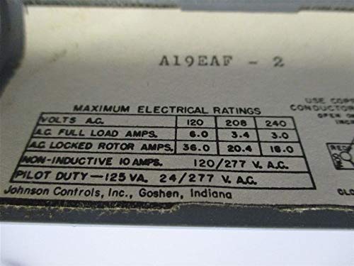 Johnson Controls A19EAF-2 Duct-Mount Thermostat