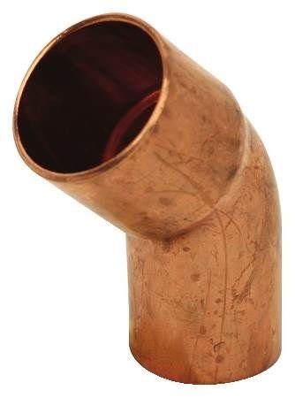 Mueller W03334 45 Degree Elbow Copper Bronze 3/4 Inch