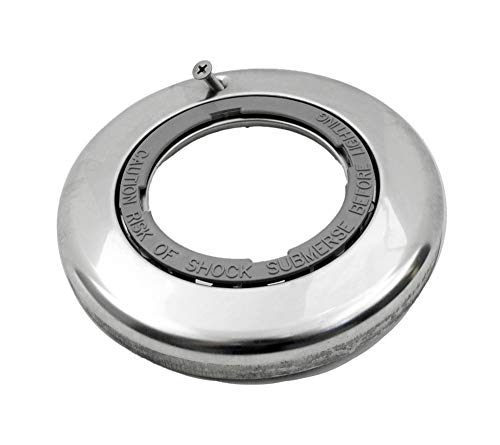 Pentair 05601-0001 Stainless Steel Trim Face Ring Assembly Replacement Kit Sta-Rite SunLite Pool and Spa Light