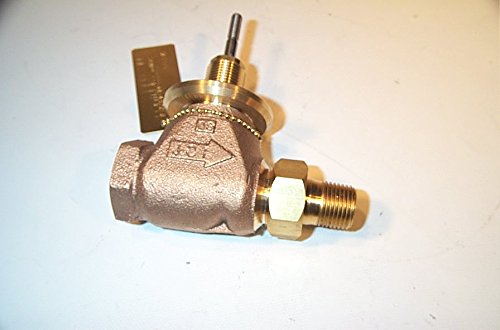 Johnson Controls VG7251CT+3008B Series VG7000 Brass Trim Globe Valve with V-3000-8012 Actuator