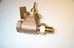 Johnson Controls VG7251CT+3008B Series VG7000 Brass Trim Globe Valve with V-3000-8012 Actuator