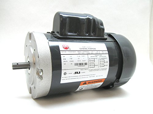 US Motors T13C2P42ZCR General Purpose Motor 1/3 Hp 115/230 Vac