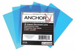 Anchor Brand 101-UV169J Cover Lens - Polycarbonate - 4.065 in x 1.84 in