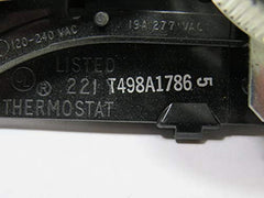 Honeywell T498A1786 Line Voltage Thermostat 5-25 Deg. Celcius