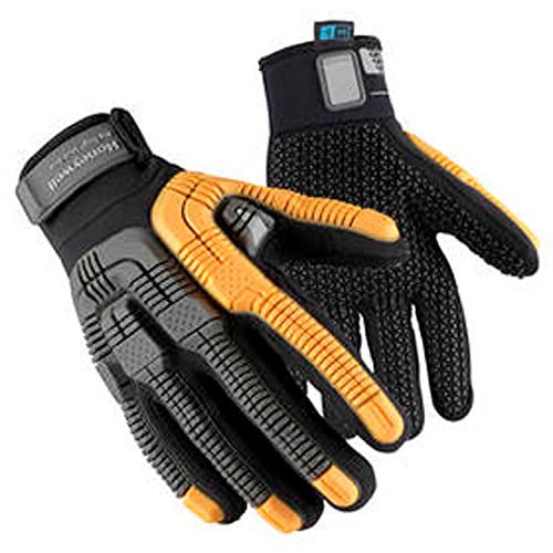 Honeywell 42-623BO/7S Rig Dog Mud Grip Gloves ANSI A6 Hook and Loop Cuff 7/S