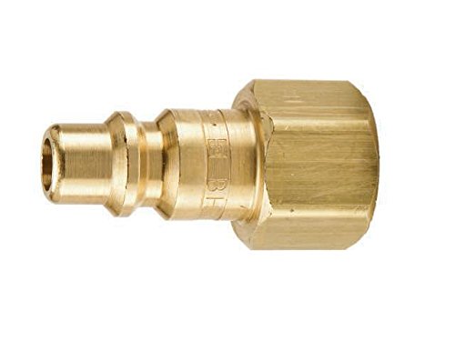 Parker BH3C Non-valved Pneumatic QC Nipple 1/4 NPT Female Brass