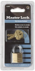 Master Lock 120D 3/4 Brass Padlock