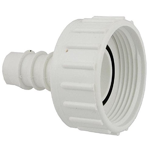 Waterway Plastics 400-1940 Pump Union 1 Inch FBT x 3/4 Inch Barb