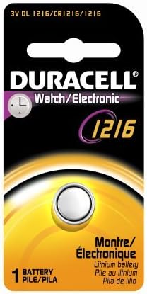 Duracell DL1216BPK04 Watch/Electronic Lithium Coin Battery 3V 25mAh Case of 6