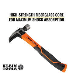 Klein Tools H80816 Straight-Claw Hammer 16-Ounce 13-Inch