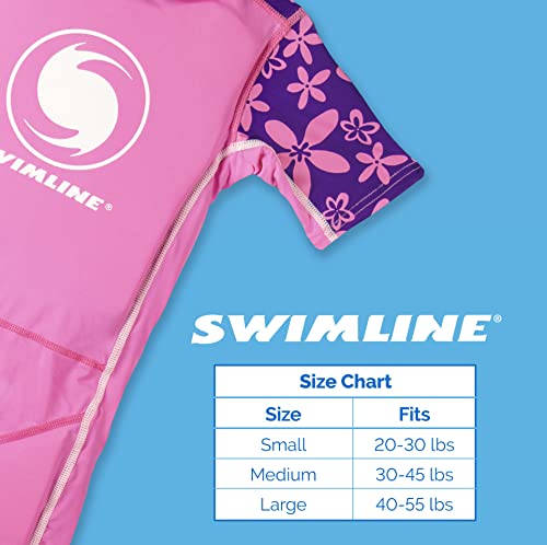 Swimline 9894G Lycra Floating Swim Trainer Suit Girls Large